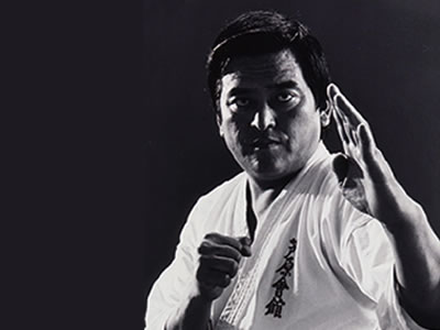 Kancho Hideyuki Ashihara, founder of Ashihara Karate